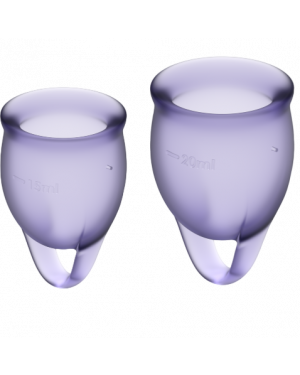 SATISFYER FEEL CONFIDENT KIT COPA MENSTRUAL 15+20ML